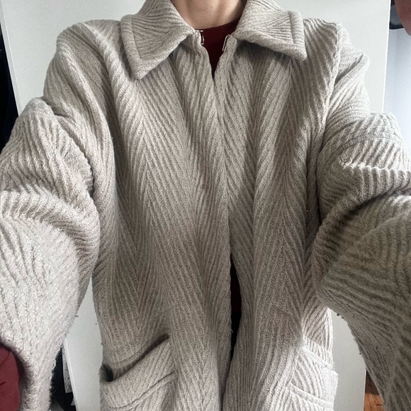 RACHEL COMEY PANTHEON COAT - OAT MEAL - XS/S - Picture 1 of 6